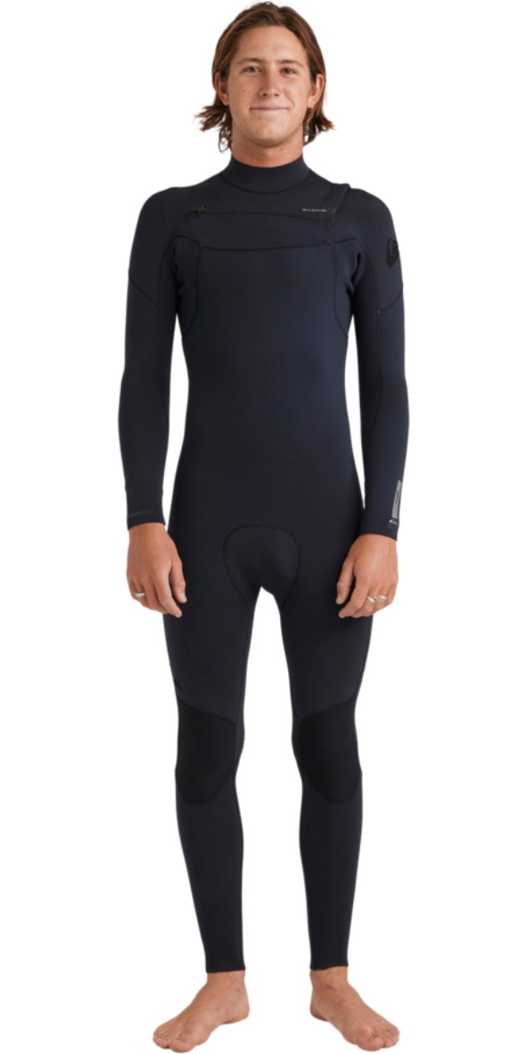 ウェア WF 2026 Quiksilver Mens Everyday Sessions 4/3mm Chest Zip Wetsuit